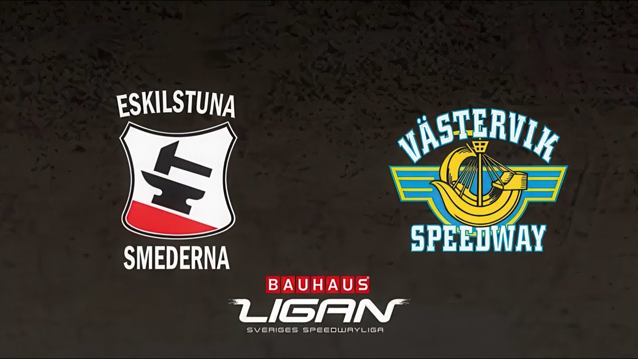 Swedish Bauhaus-Ligan: Final , 1st Leg . Eskilstuna Smederna v Västervik Speedway , 16.09.2025