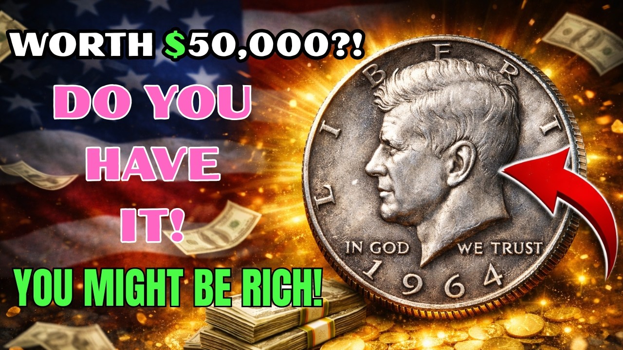 Top 5 Kennedy Half Dollars Worth a Fortune 💰 | Rare Coins That Could Make You Rich!