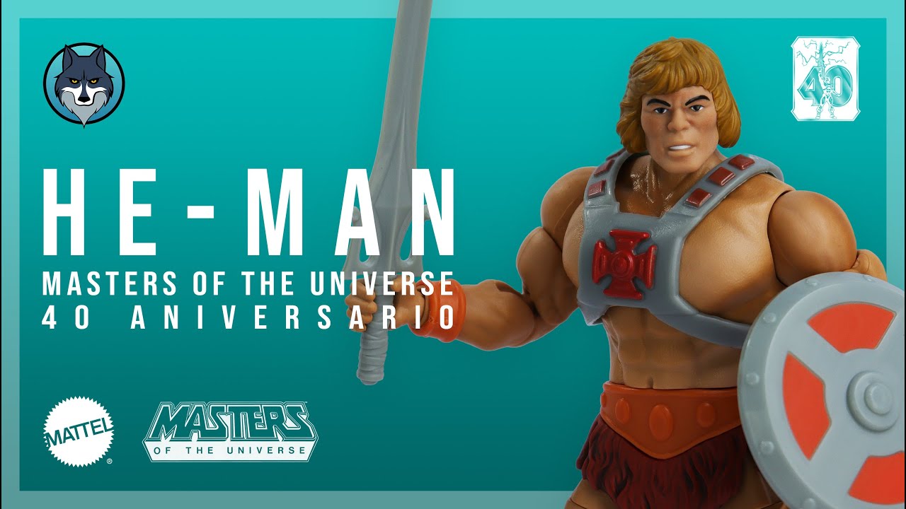 🌟 HE-MAN 40 ANIVERSARIO | Masters of the Universe: Masterverse | Mattel
