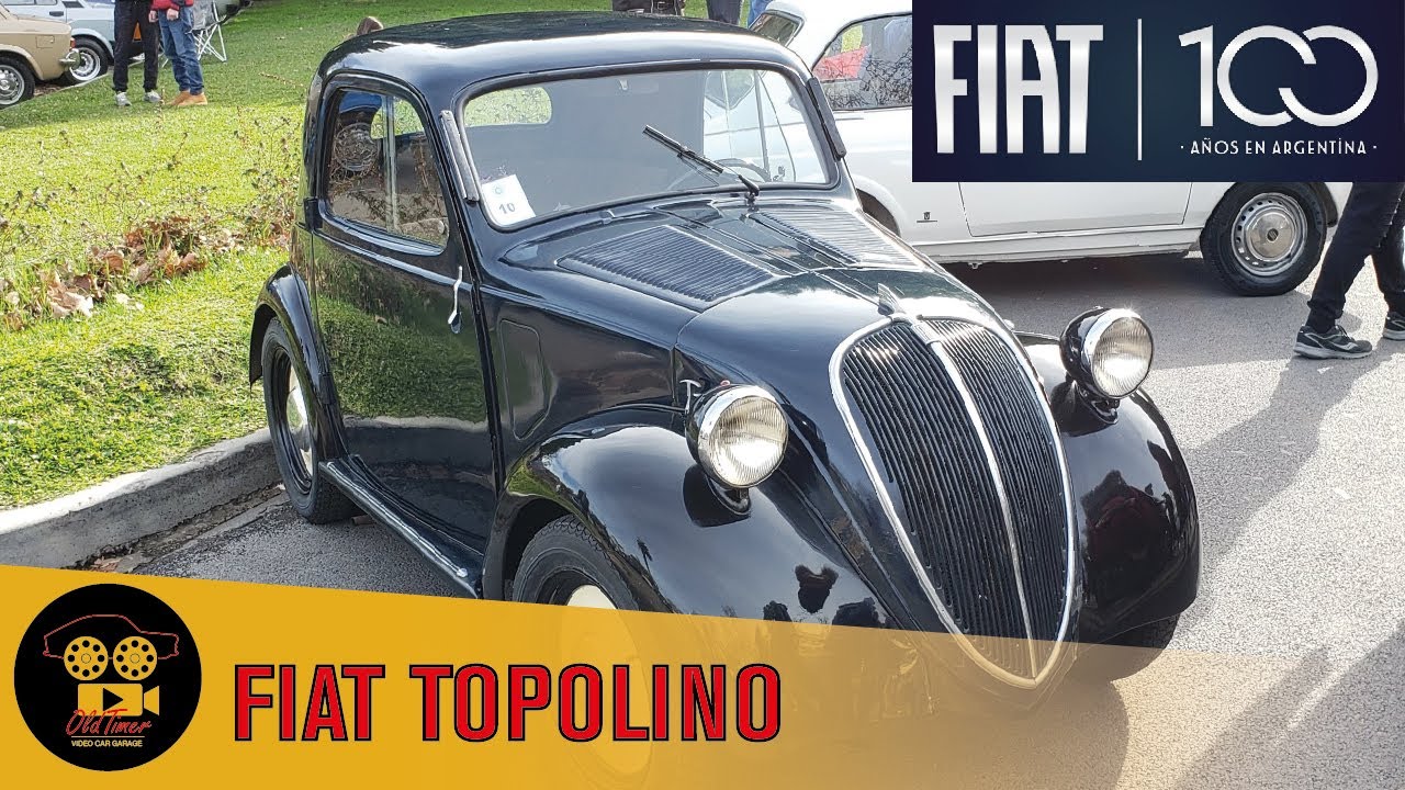 Fiat 500 Topolino Año 1946 | Caravana 100 años de Fiat en Argentina | Oldtimer Video Car Garage