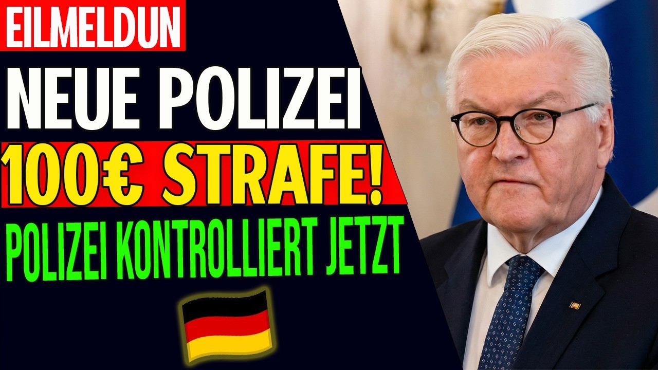 100€ Strafe ohne es zu wissen? Neue Verkehrs-Kontrollen in Deutschland erklärt