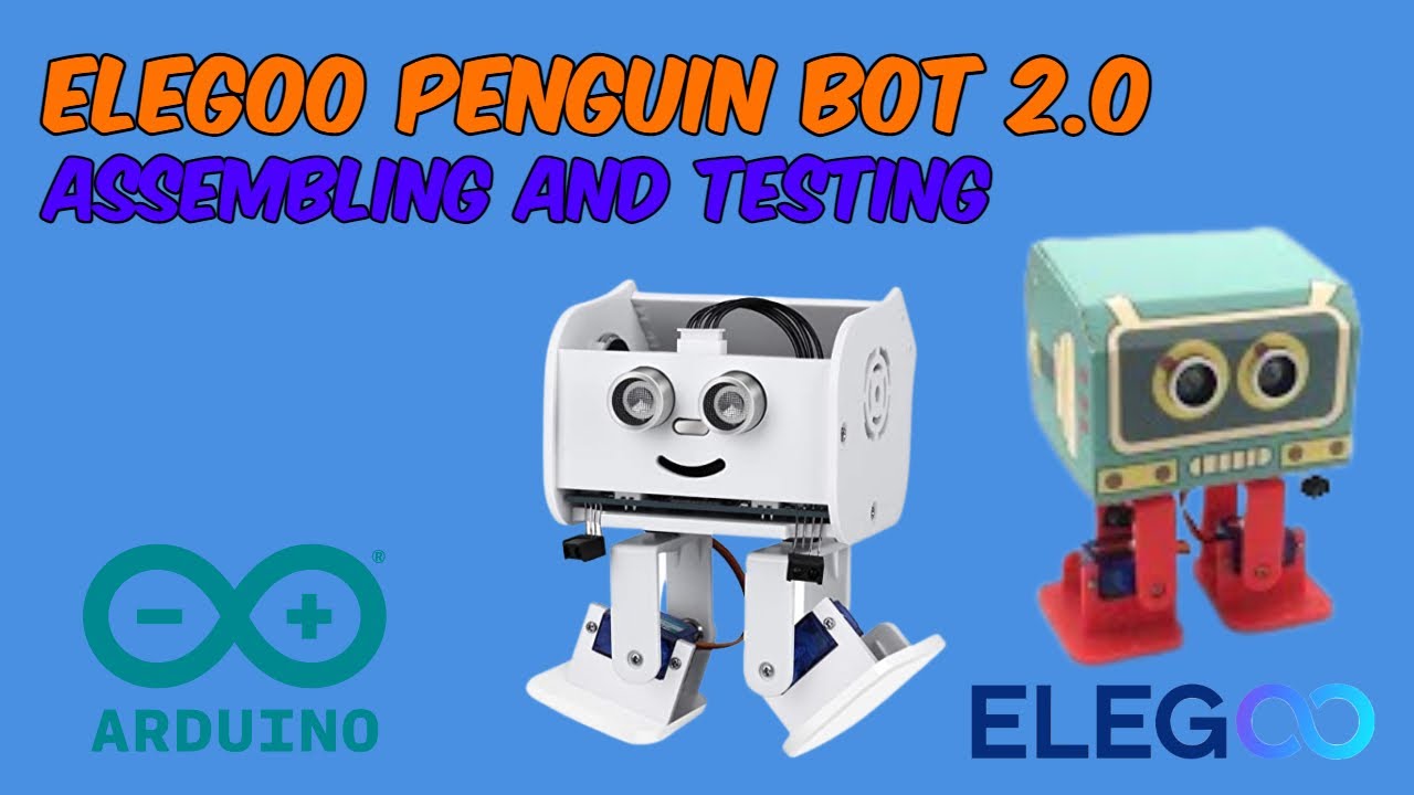 Elegoo Penguin Bot 2.0 Assembly & Testing - Timelapse tutorial