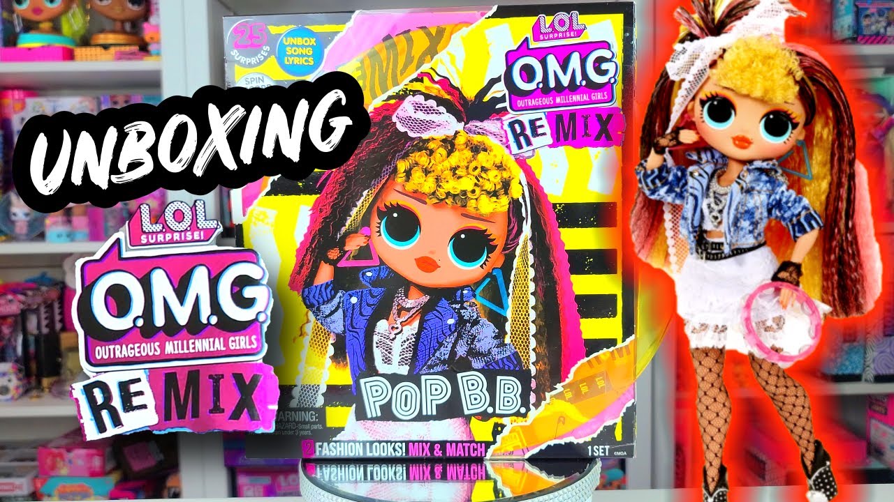 Кукла LOL Surprise OMG Remix Pop BB - LOL OMG Remix - Куклы LOL для мгновенной игры - Идеи рождес...