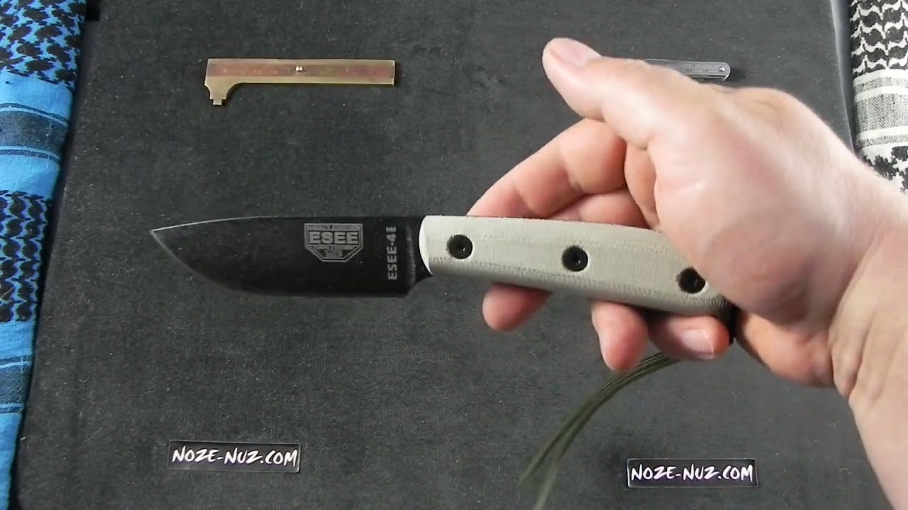 ES4HM ESEE Model 4 With Modified Handle