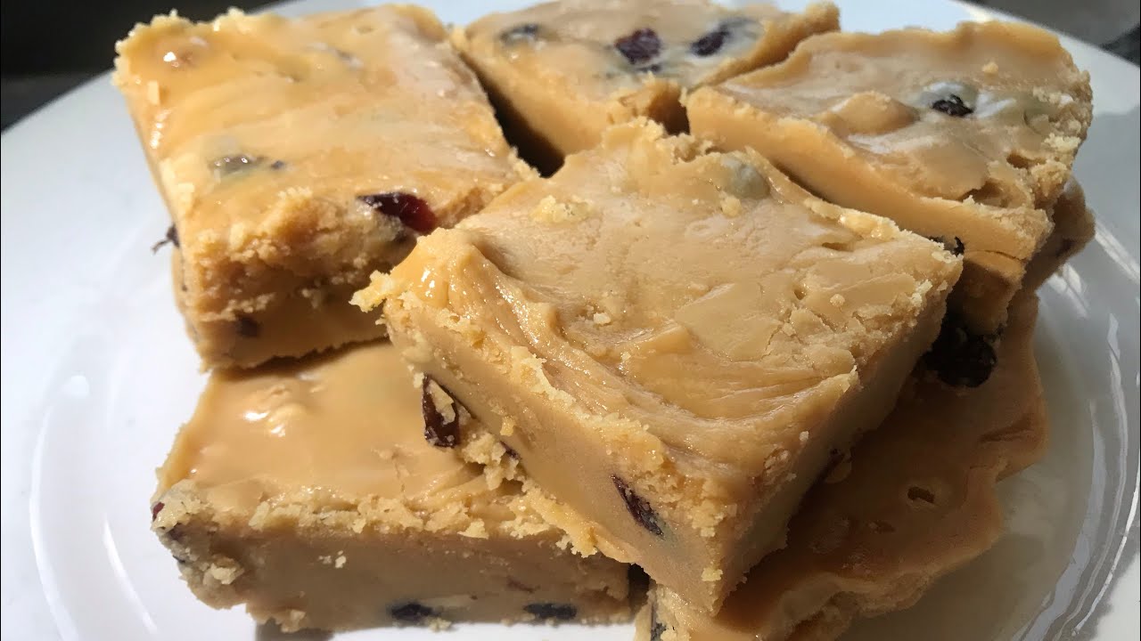 Caribbean Fudge Recipe | Fruit and Nut Fudge | Sherika’s Kitchen