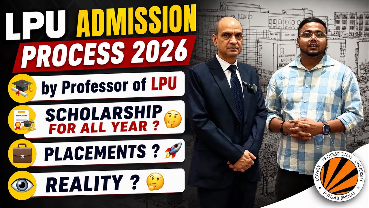 LPU Admission Process 2026 😍| LPUNEST 2026 | LPU Admission Process | Lovely Professional University