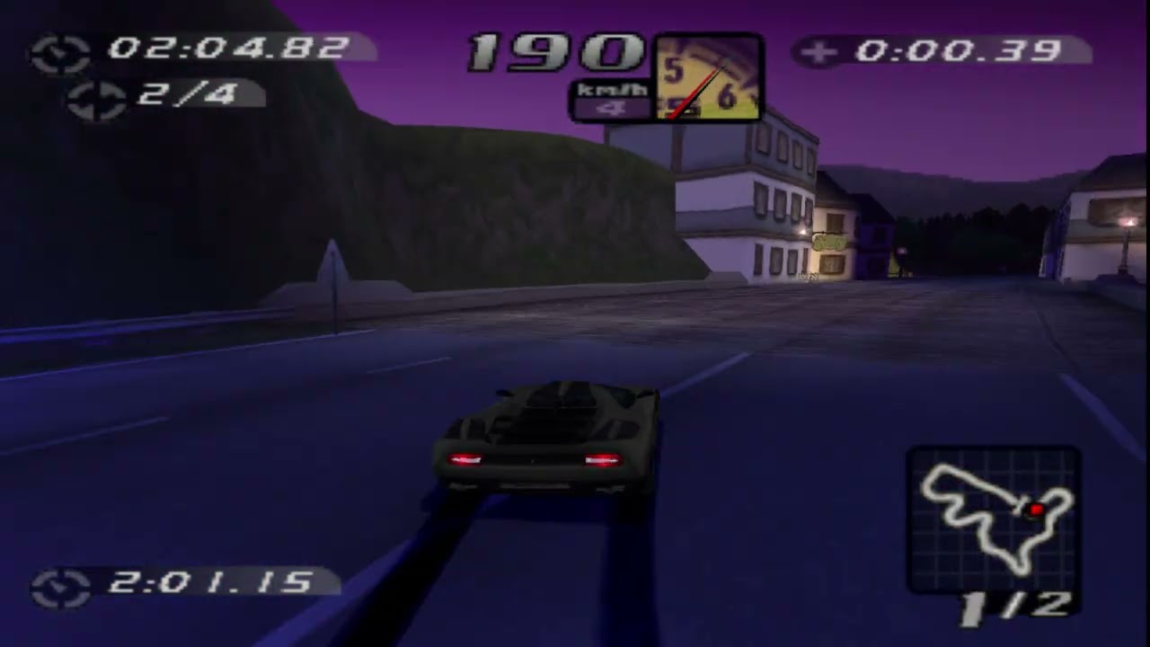 Let's Play Need For Speed High Stakes (PS1 Revisited) - Landstrasse - DUEL Hot Pursuit - Phantom