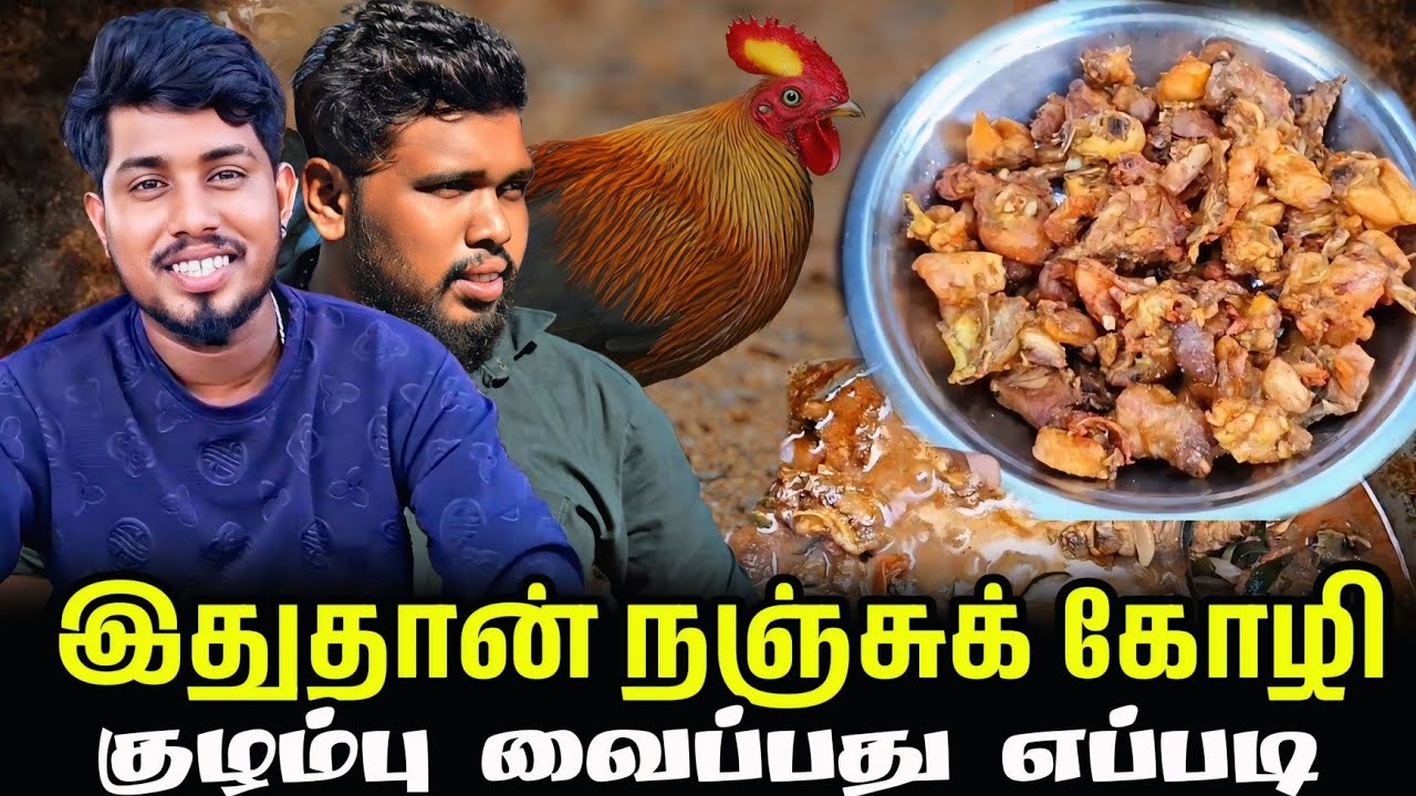 நஞ்சு கோழியை எப்படி குழம்பு வைப்பது 😱 | இதோ பாருங்க | Voice of Anushan