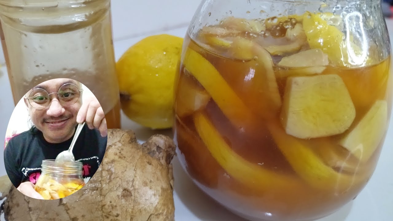 Honey Lemon Ginger Tea | Paano Gumawa ng Pukyot Limon Luya Tsaa