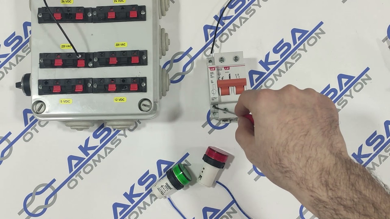 Otomatik Sigorta Yardımcı Kontak Enerji Verme