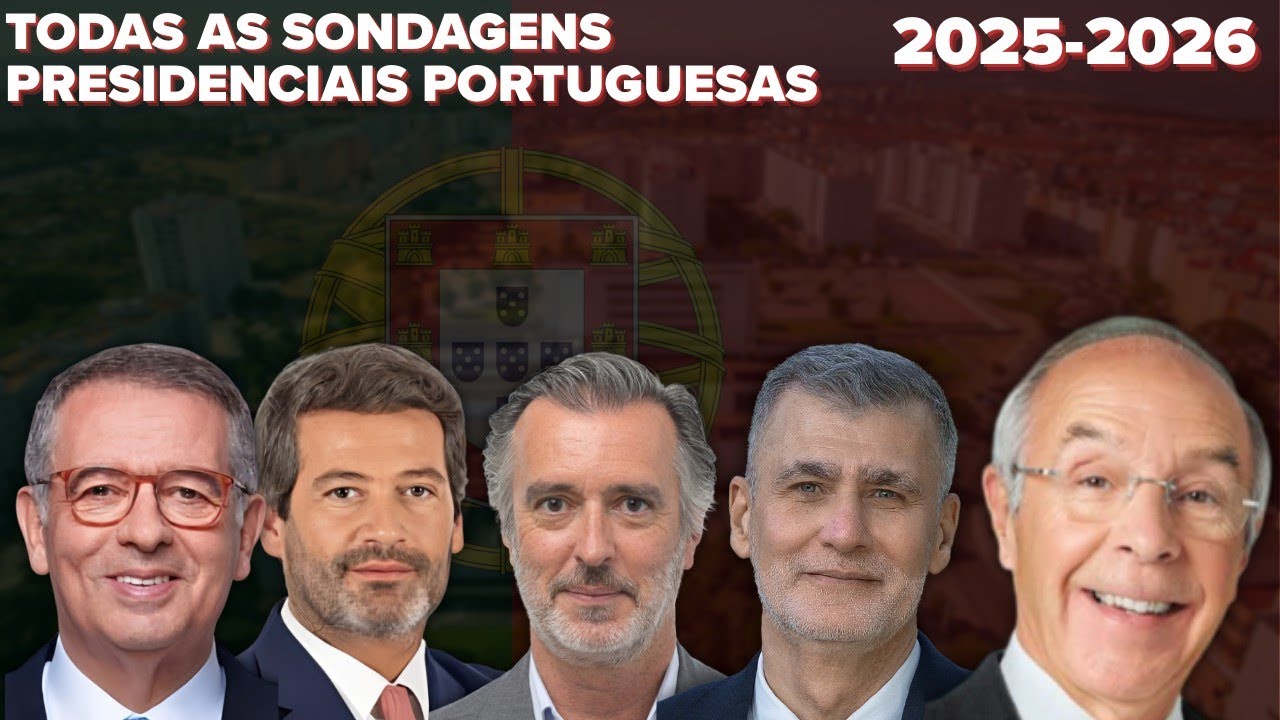 Todas as Sondagens Presidenciais Portuguesas em 2026