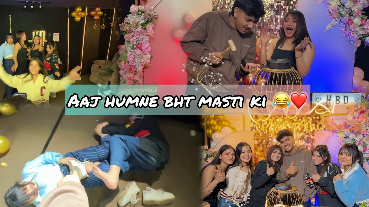 Aaj toh humne bahut masti ki 😘❤️|| party me meri hogyi ladai 😡|| Kajal Jaiswal vlog