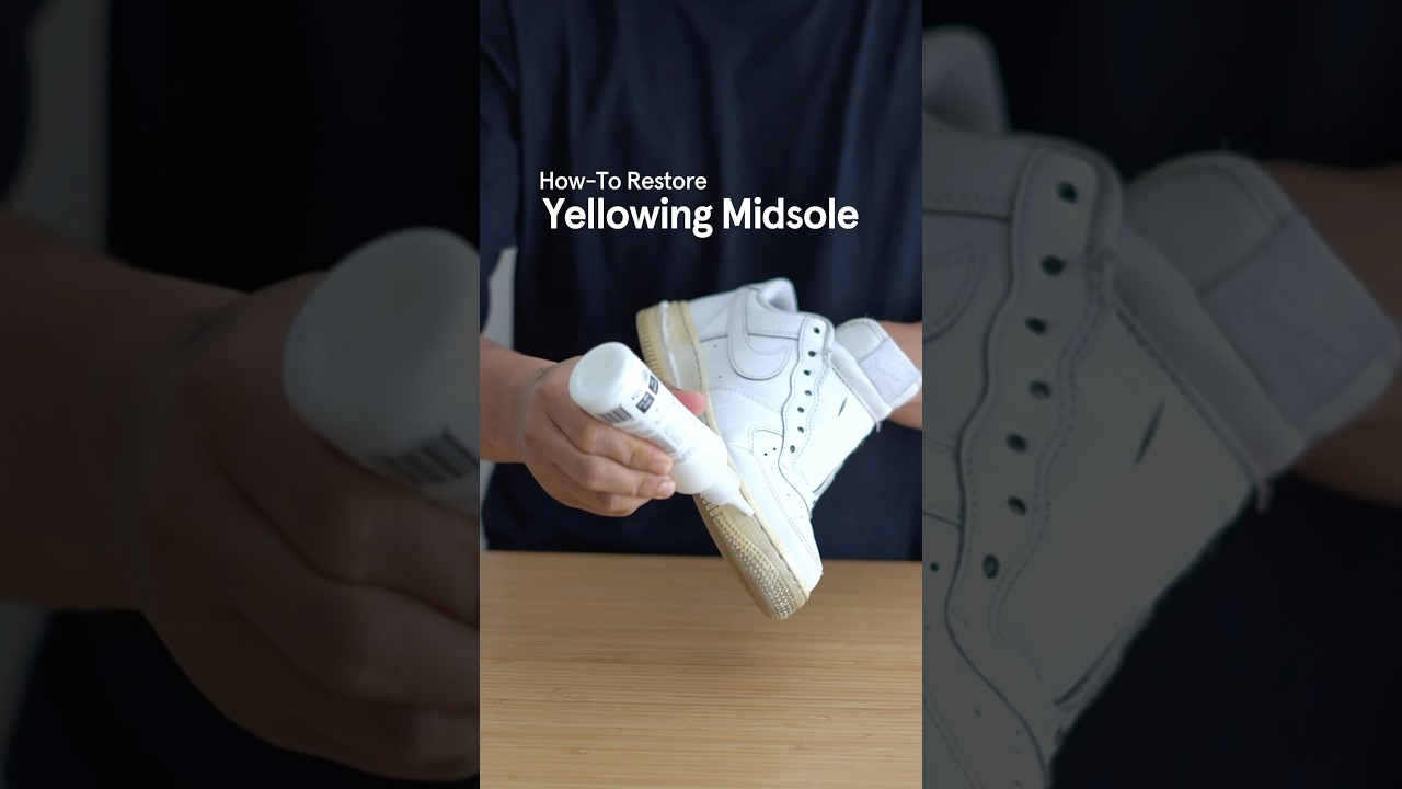 How-To Restore Yellowing Midsole