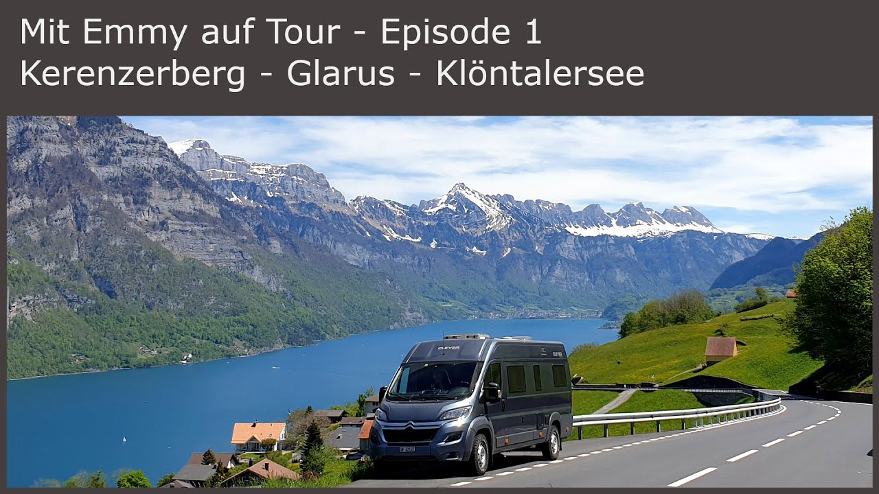Mit Emmy auf Tour - Episode 1 - Kerenzerberg - Glarus - Klöntalersee