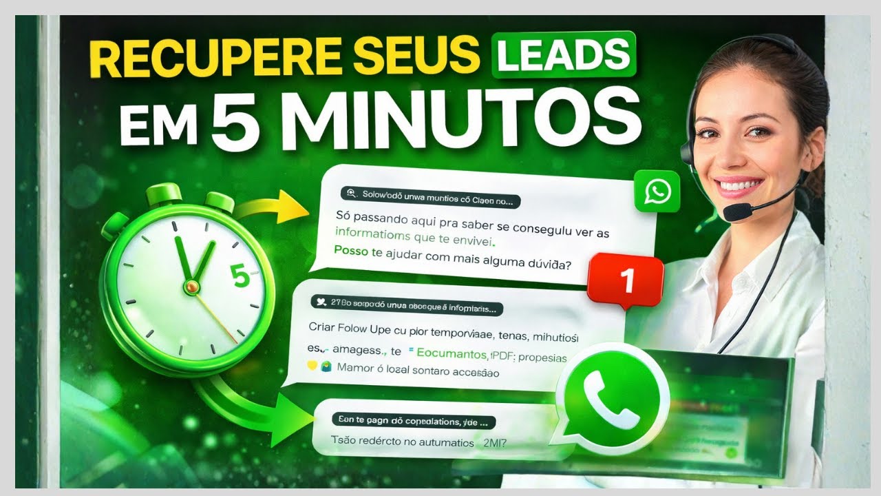 ⚡ FOLLOW UP AUTOMÁTICO no WHATSAPP WEB! (NUNCA MAIS PERCA LEADS) 🔥