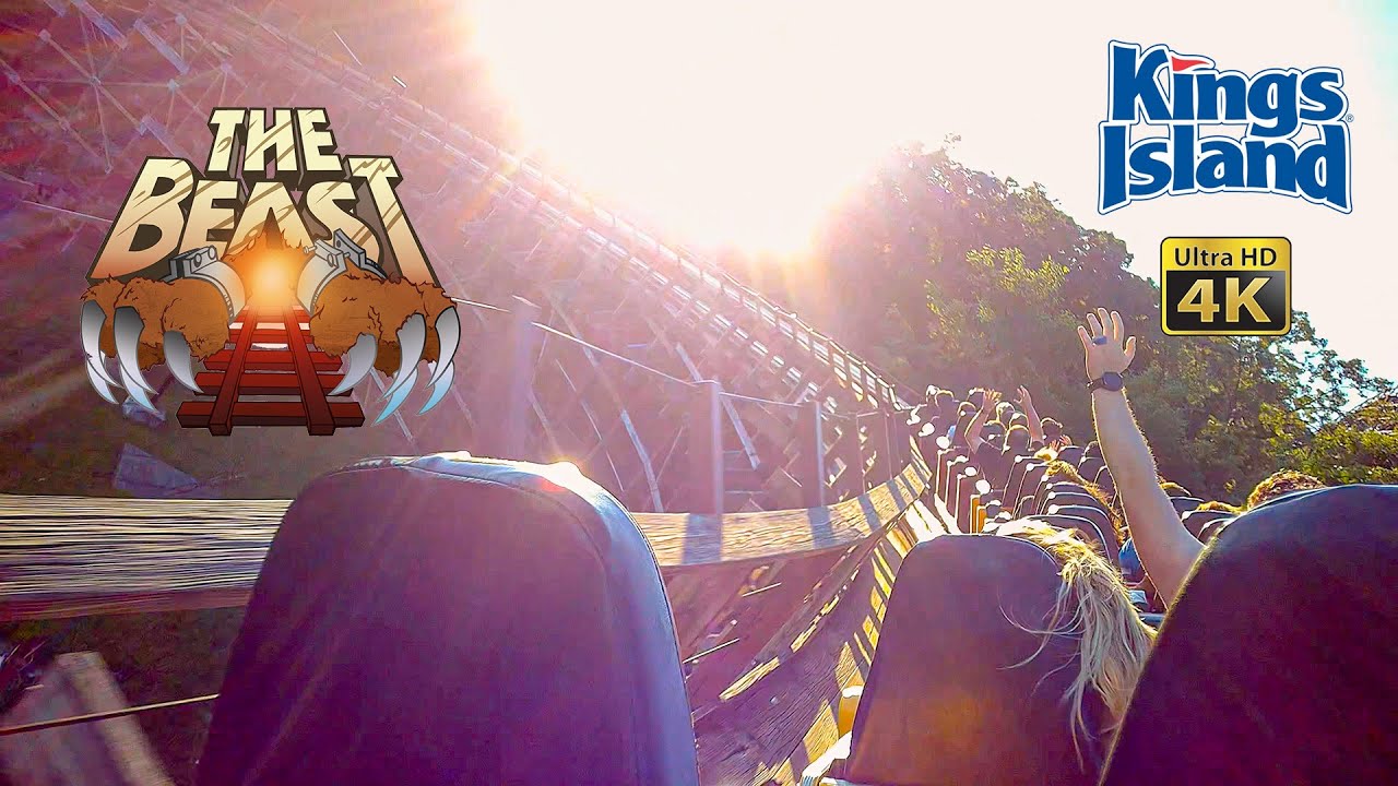 2022 The Beast Roller Coaster On Ride 4K POV Kings Island