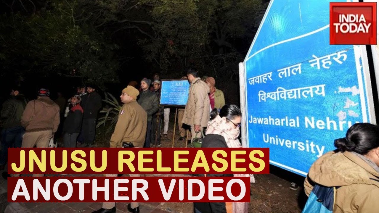 JNUSU Releases Another Video Accusing ABVP To Resorting To Violence