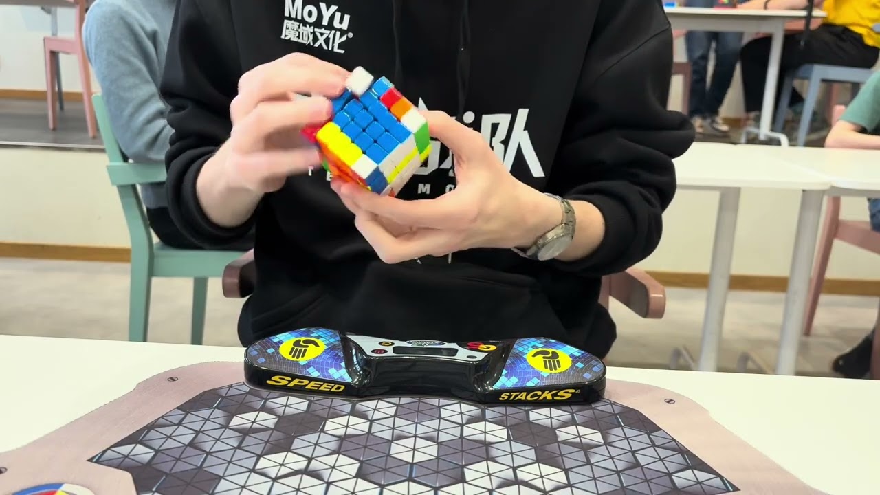 46.18 Official Danish record 5x5 average | Martin Egdal