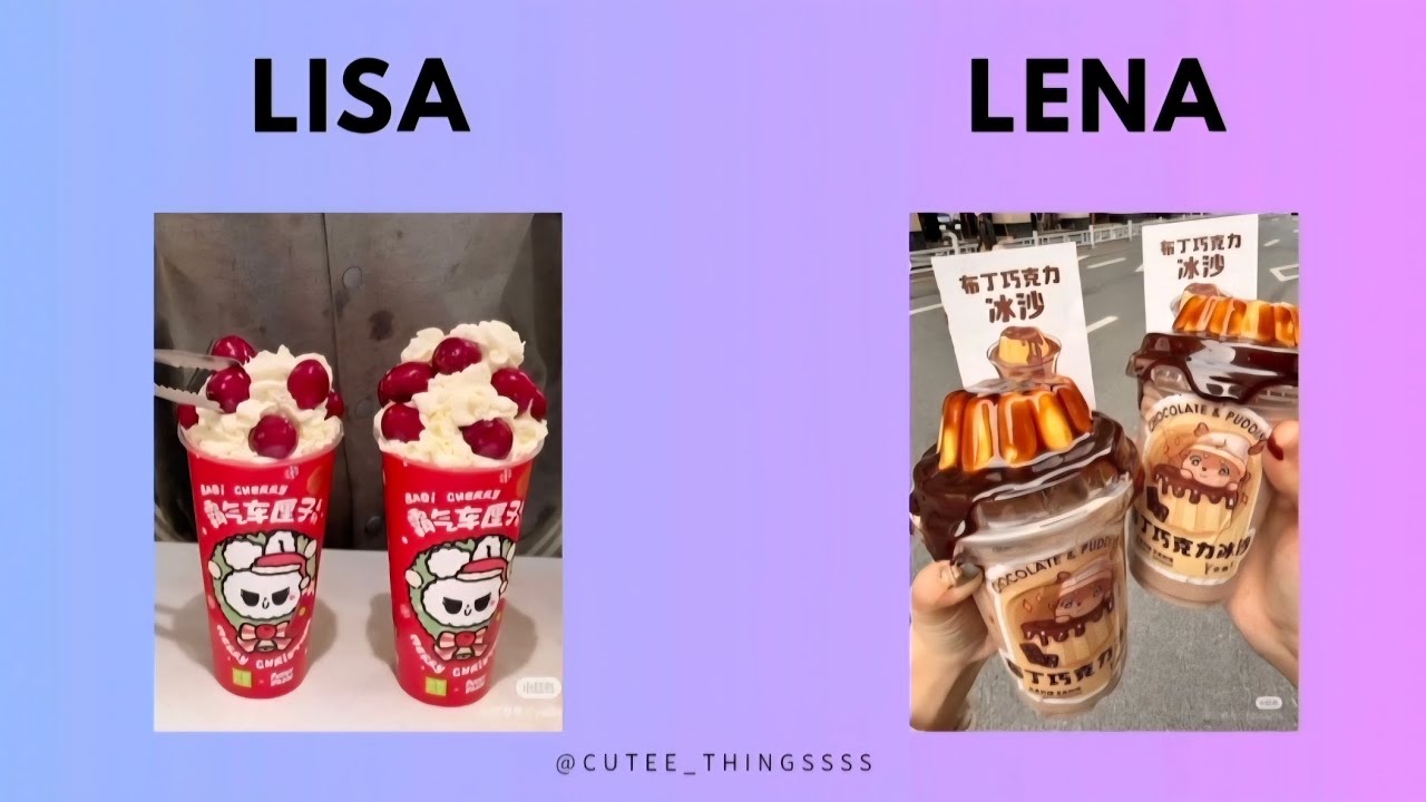 LISA OR LENA ♡~ / especial comida dulce 🍰🧁🍦
