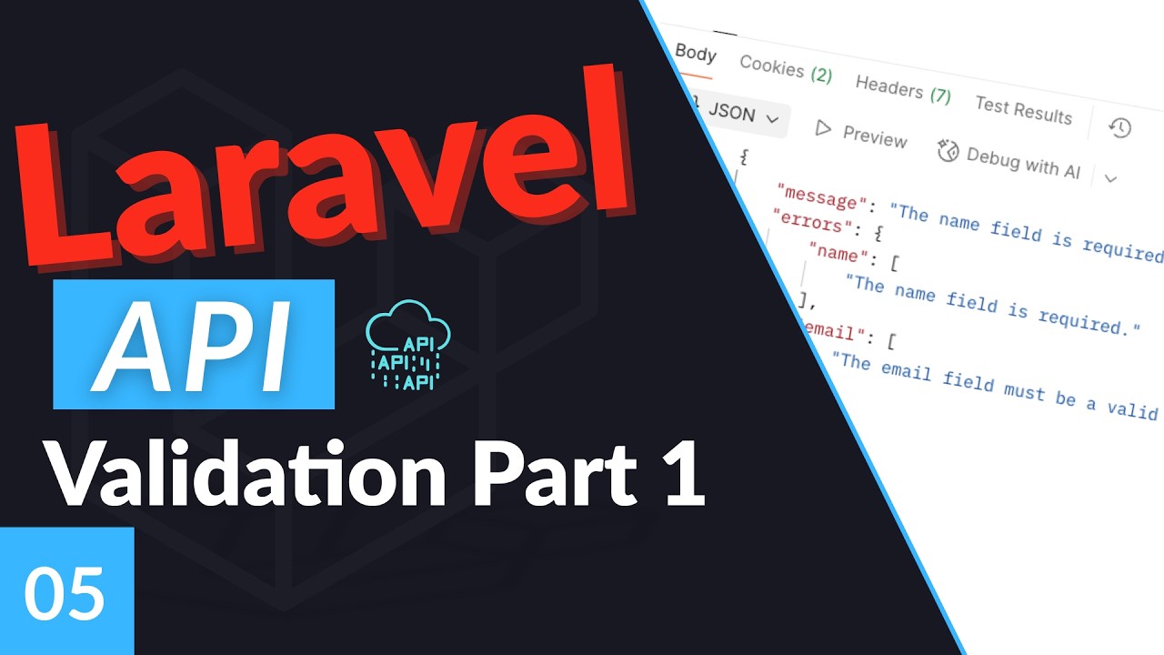 Валидация. Часть 1 | Laravel API для начинающих #5
