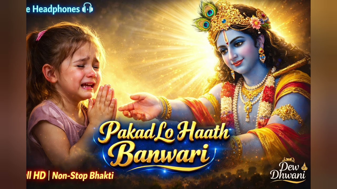 पकड़ लो हाथ बनवारी - रुला देगा ये भजन - Saanware Sunlo Pukaar - देव ध्वनि | #bhaktisong  | #bhajan 