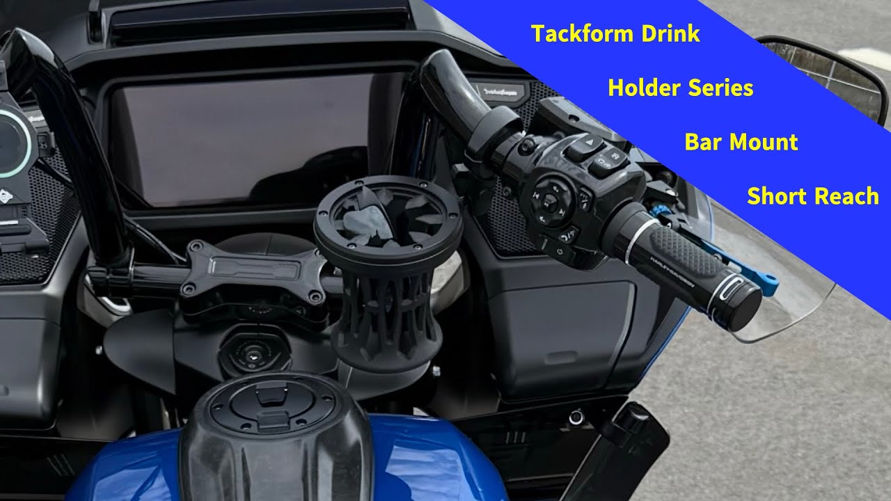 Tackform Drink Holder - Bar Mount - Short Reach