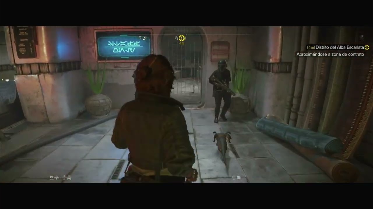 (PS5) STAR WARS  Outlaws contrato Reconocimiento del distrito del alba escarlata [4K HDR 60fps]🔴