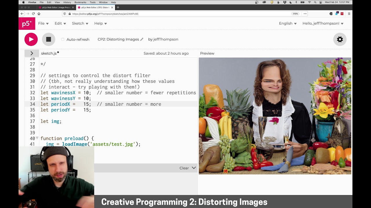 CP2: Distorting Images &ndash; Image Filters