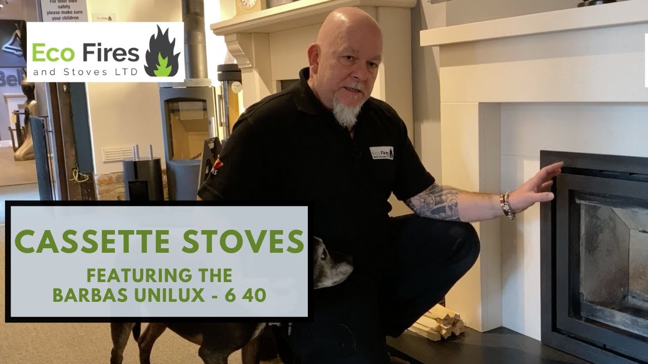 Barbas Unilux - 640  Our Favourite Cassette Wood Burning Stove. It's popular with our customers too