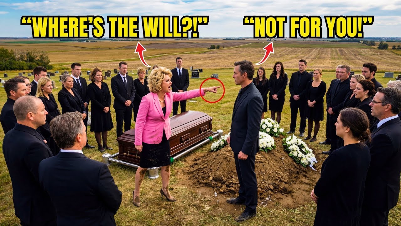I Inherited 900 Acres — HOA Karen Shouted “Where’s the Will？” at the Funeral, Then Lost Everything