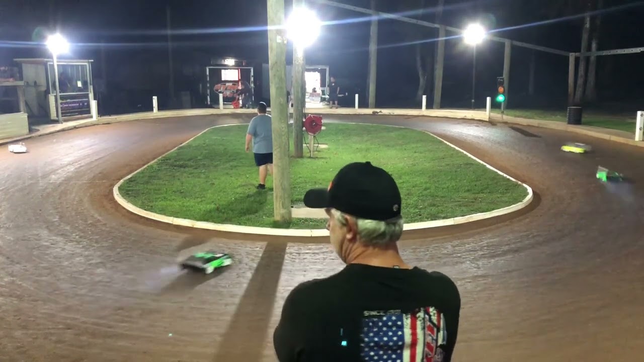 NITRO LATE MODEL A-MAIN @ RON JON RACEWAY * RUNAWAY CAR*