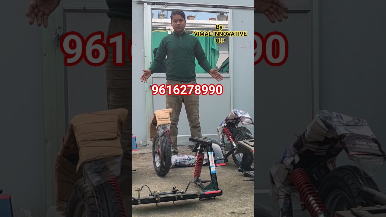 Activa 6g side wheel attachment@14000/splender side wheel attachment @handicap attachment