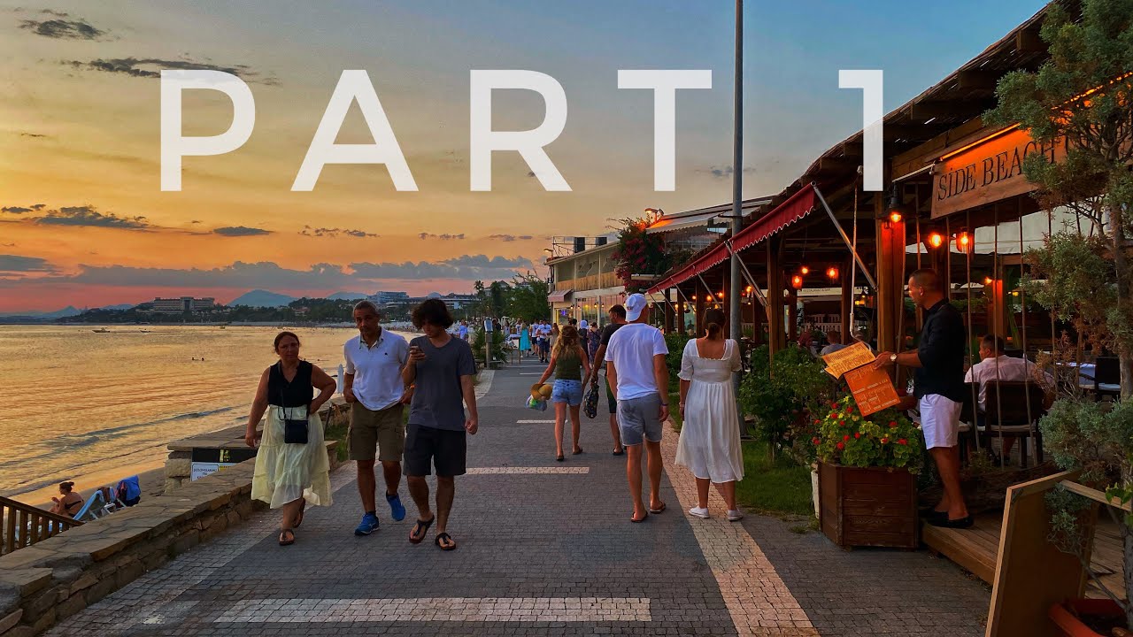 [Part 1] Side Beach, Antalya | Let’s Walk Together!