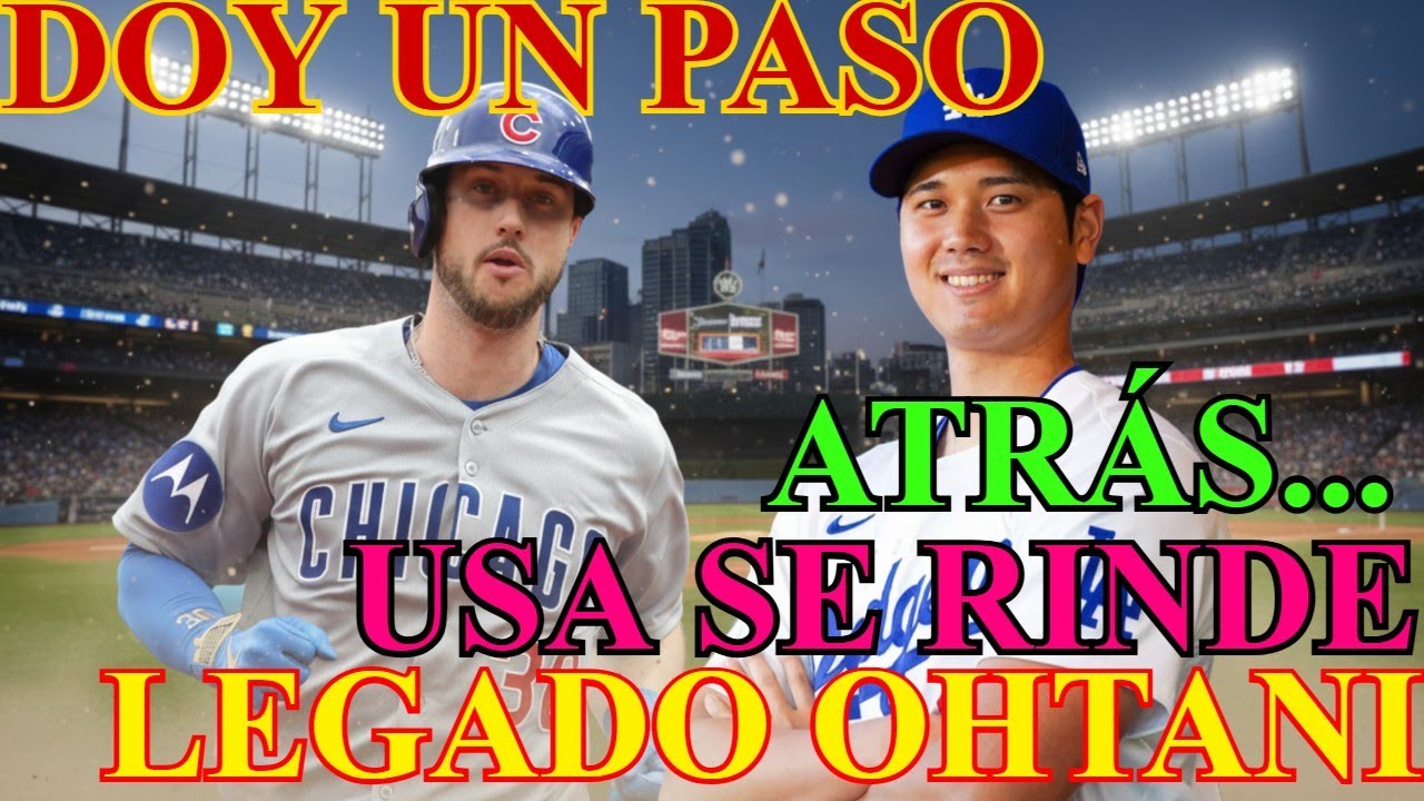 Tucker: "Doy un paso atrás..." USA se rinde ante el LEGADO Ohtani
