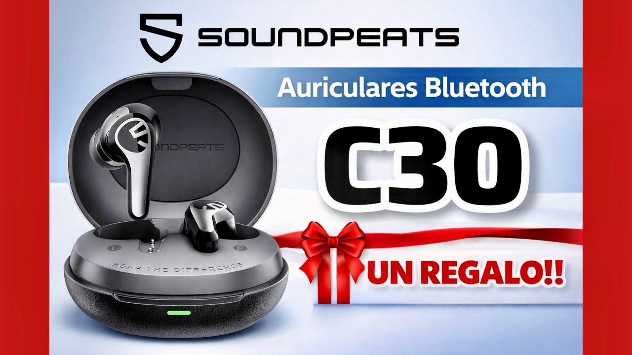 SOUNDPEATS C30 Auriculares Bluetooth 