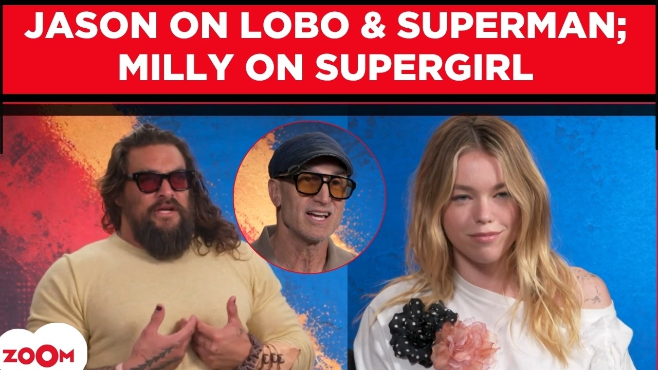 Jason Momoa on collab with Vidyut in Street Fighter, Milly-Craig SPILLS fun details about Supergirl