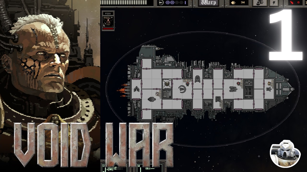 VOID WAR | First Playthrough #1 | FTL / 40K Like Roguelike