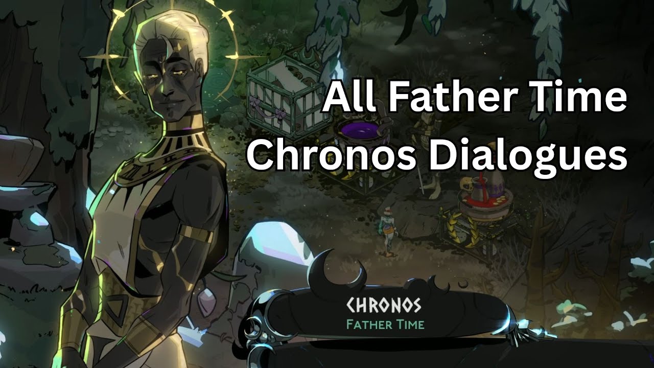 Hades II - All Father Time Chronos Dialogues (Neo Chronos)