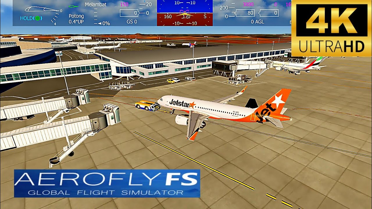 🇦🇺✈️ Jetstar A320neo Flight Melbourne ke Perth | Aerofly FS Global