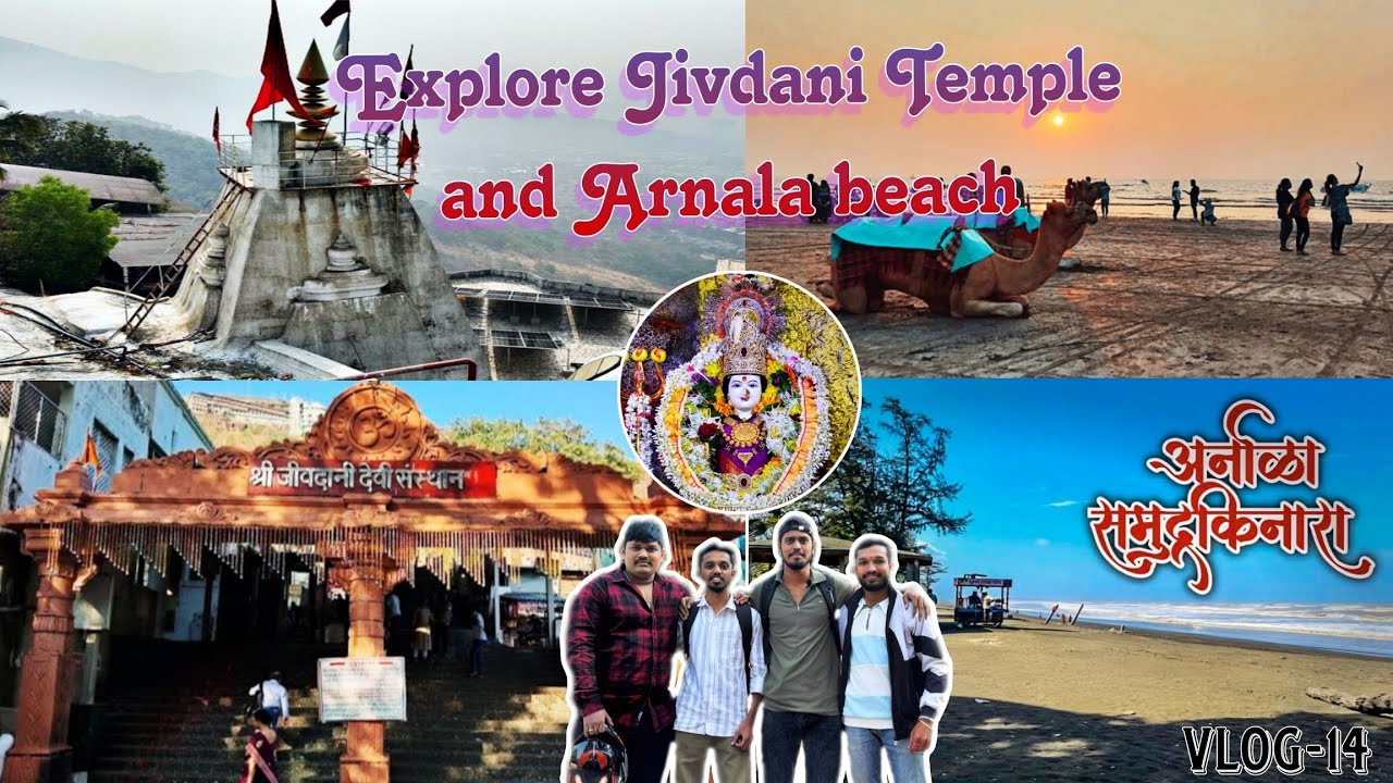 Explore Virar Jivdani Temple & Arnala Beach Vlog | Hidden Places in Mumbai 2025 #vlog #firstvlog 