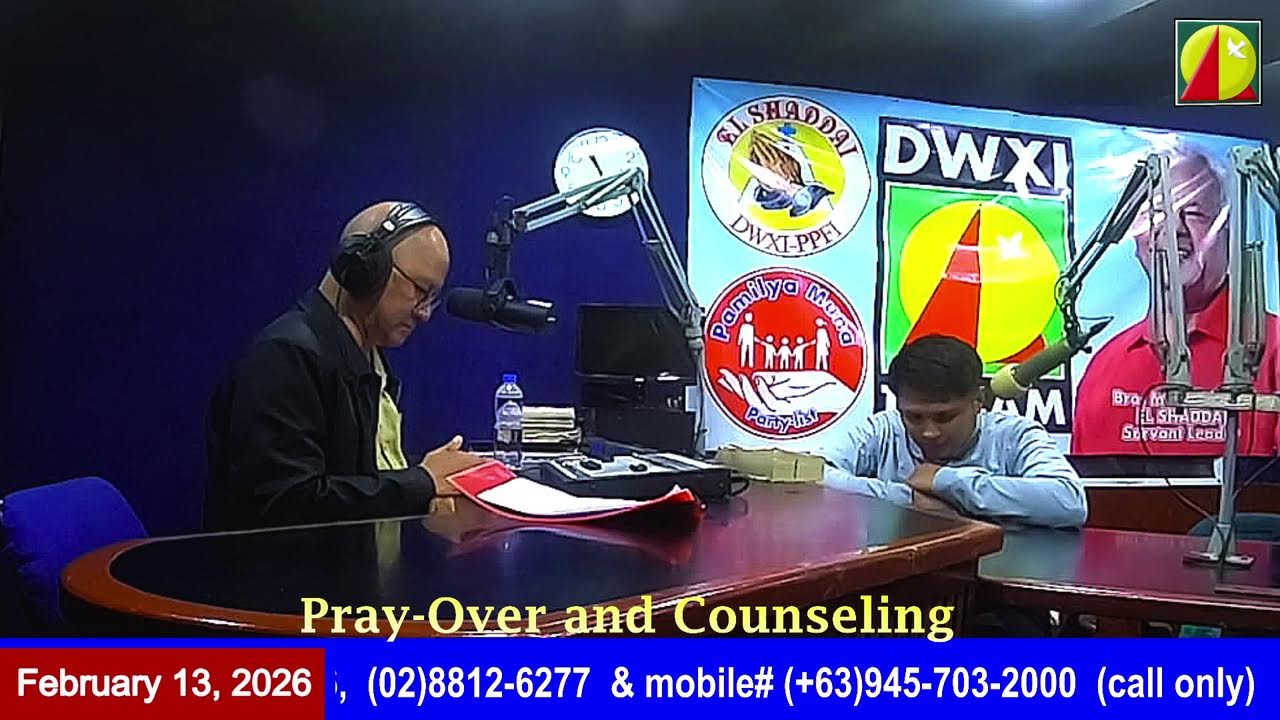 DWXI 1314 AM Live Streaming I Friday (February 13, 2026) #prayoverandcounselling