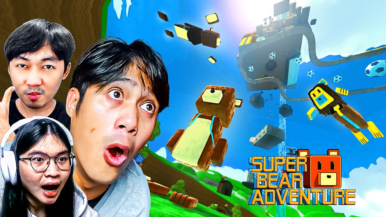 MODE OBBY ONLY UP versi MABAR!【 Super Bear Adventure 】