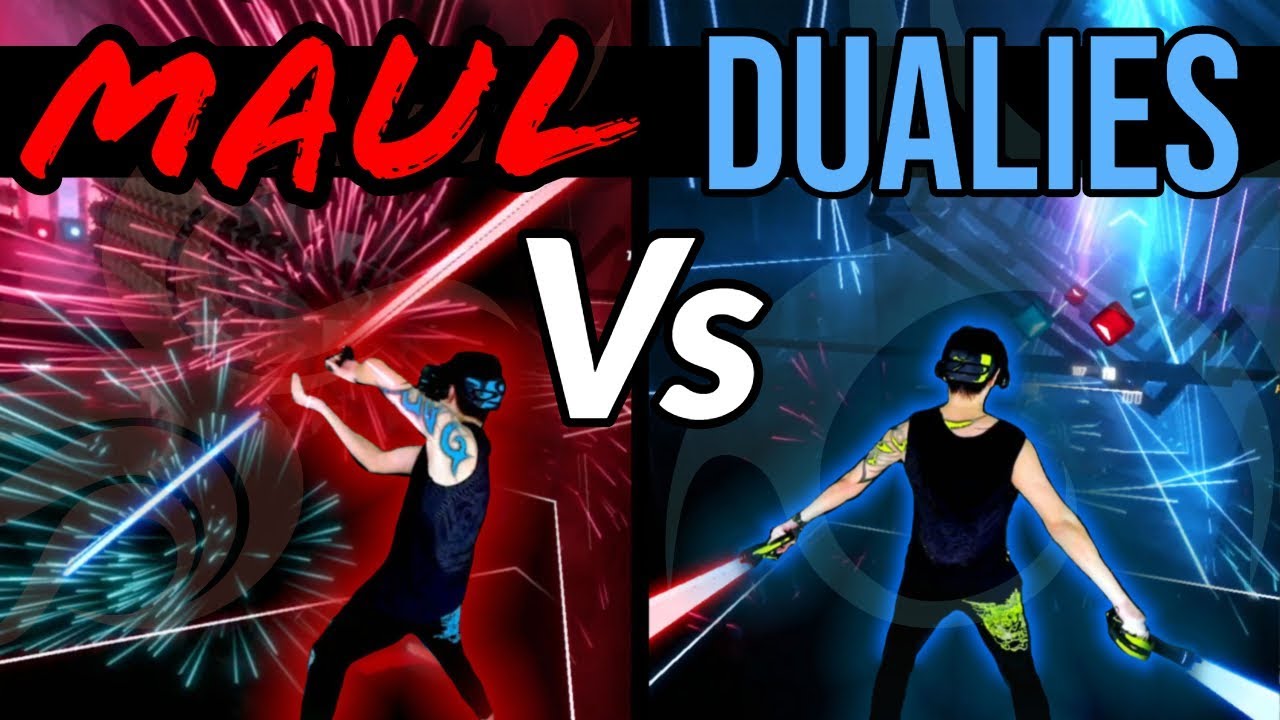 Darth Maul vs Dualies - Battle of the D's | Beat Saber VR | Tinnitus Evilwave & Antima Heisenberg