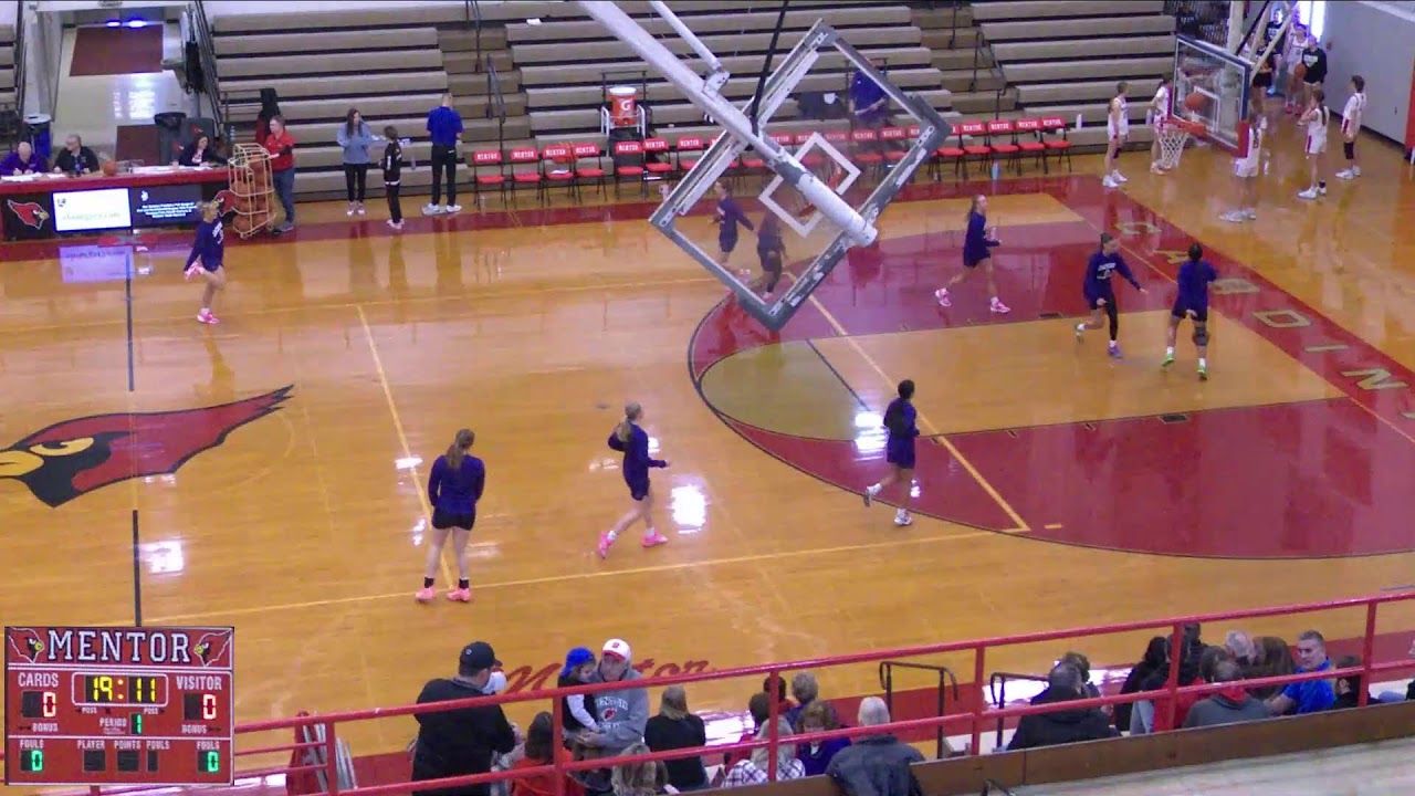 Mentor High School vs Massillon Jackson Womens JV Basketball
