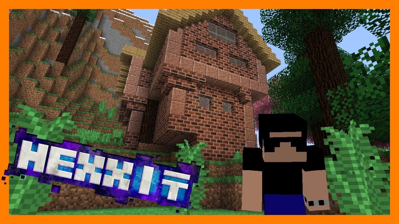 Minecraft: HEXXIT #2 - ORMANDA GİZEMLİ EV