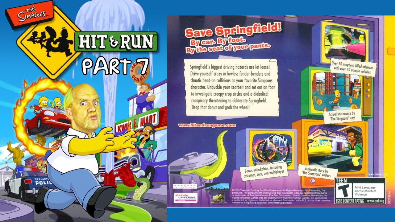 Zeke Plays: The Simpsons Hit & Run part 7