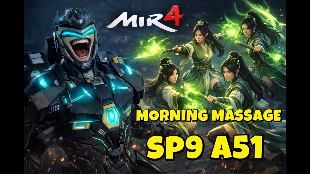 Mir4 | Warrior | Morning massage Dragons SP 9 A51