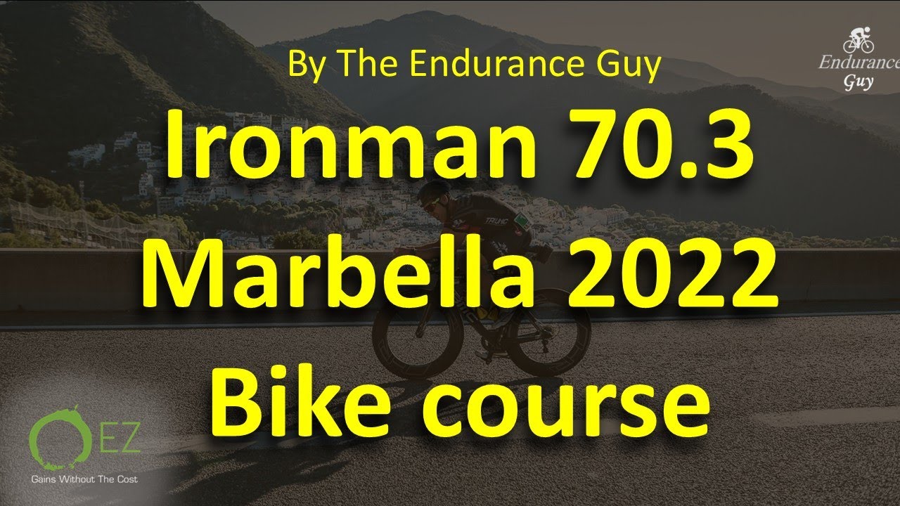 IRONMAN 70.3 Marbella 2022 Bike Course Preview | Road to 2025 Worlds 🇪🇸🌍