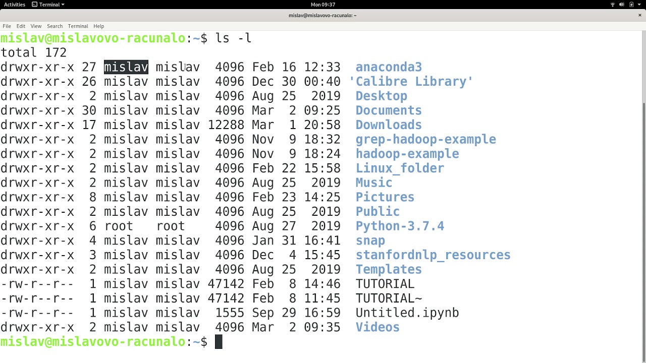 Linux Tutorial Series - 32 - The ls command
