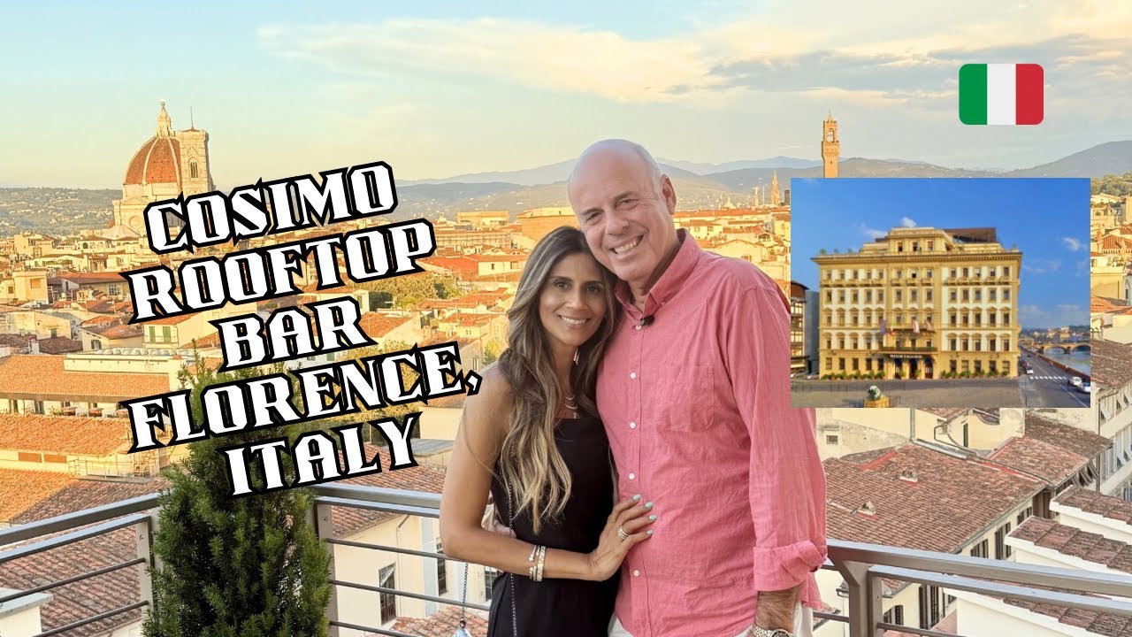 MOST GLAMOROUS ROOFTOP BAR IN FLORENCE, ITALY
